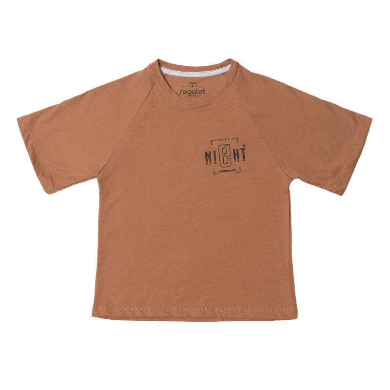 camiseta oversize para niño