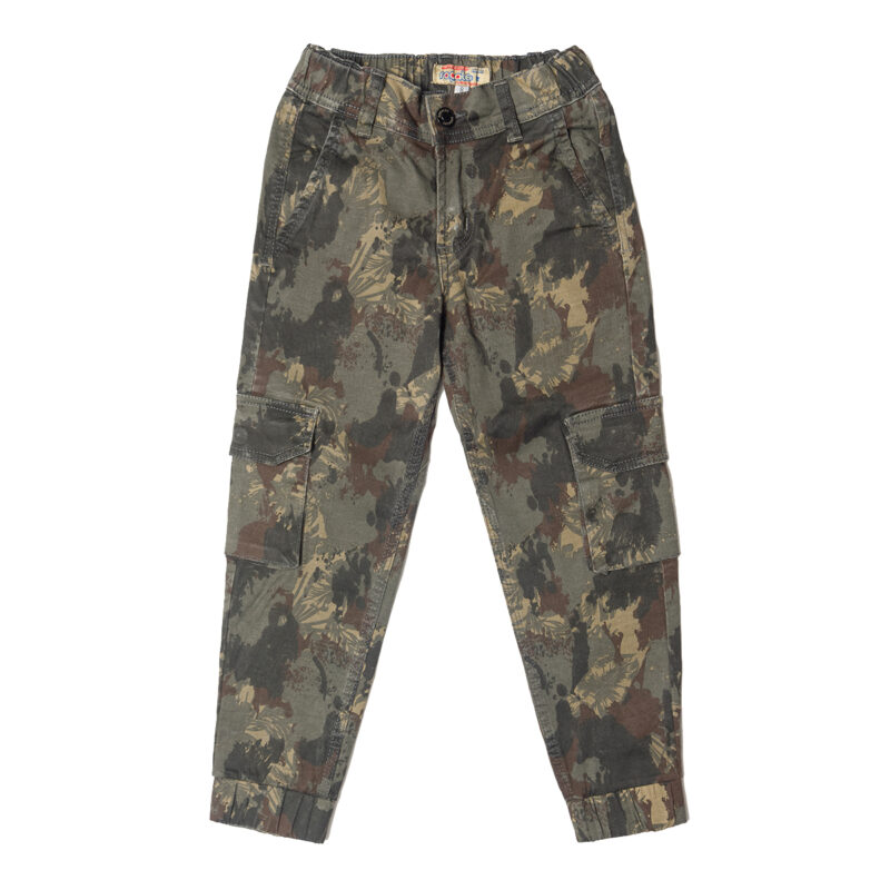 Pantalon camuflado para nino