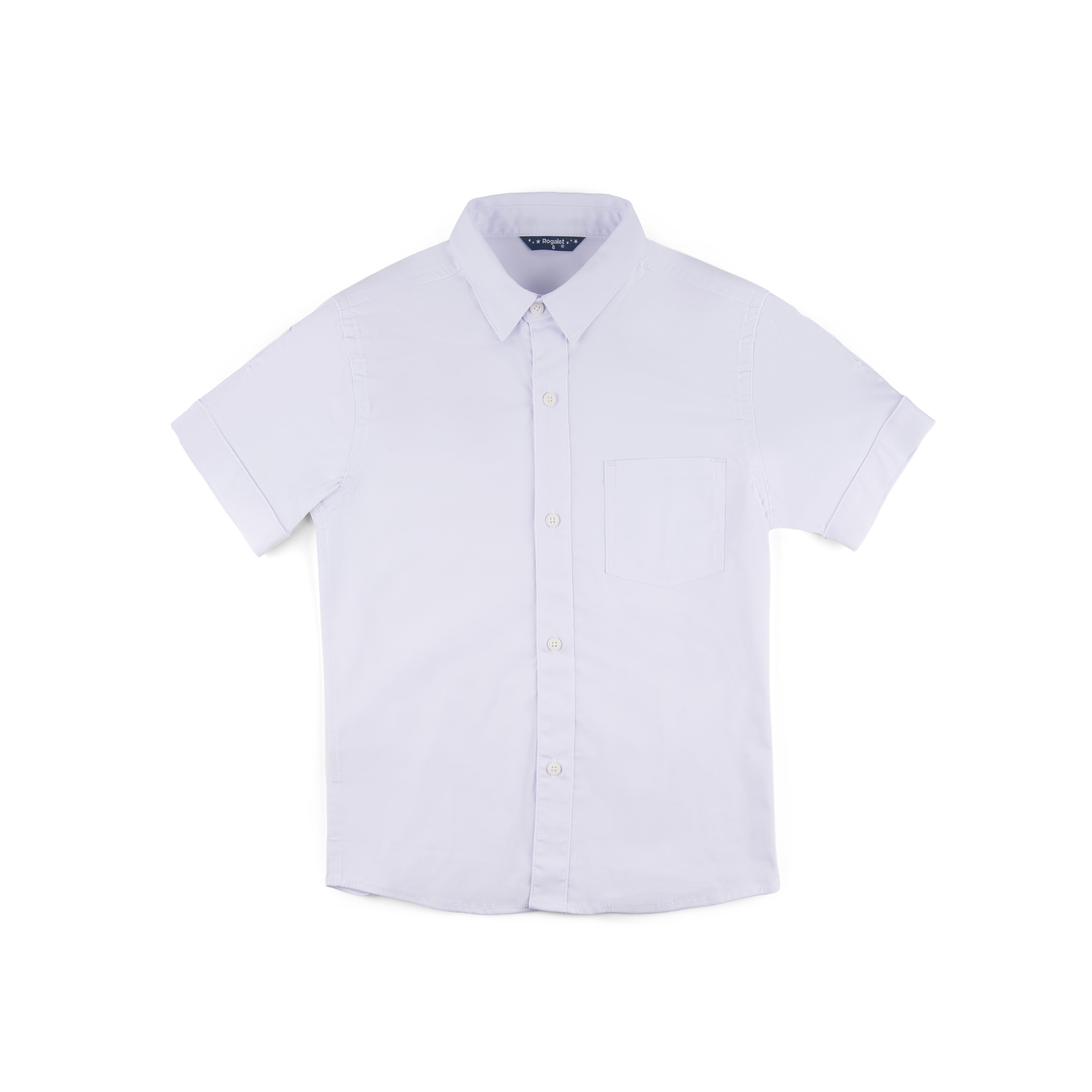 Camisa Blanca de Niño Manga Corta