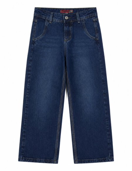 JEAN WIDE LEG INDIGO – REF. RGT4-13