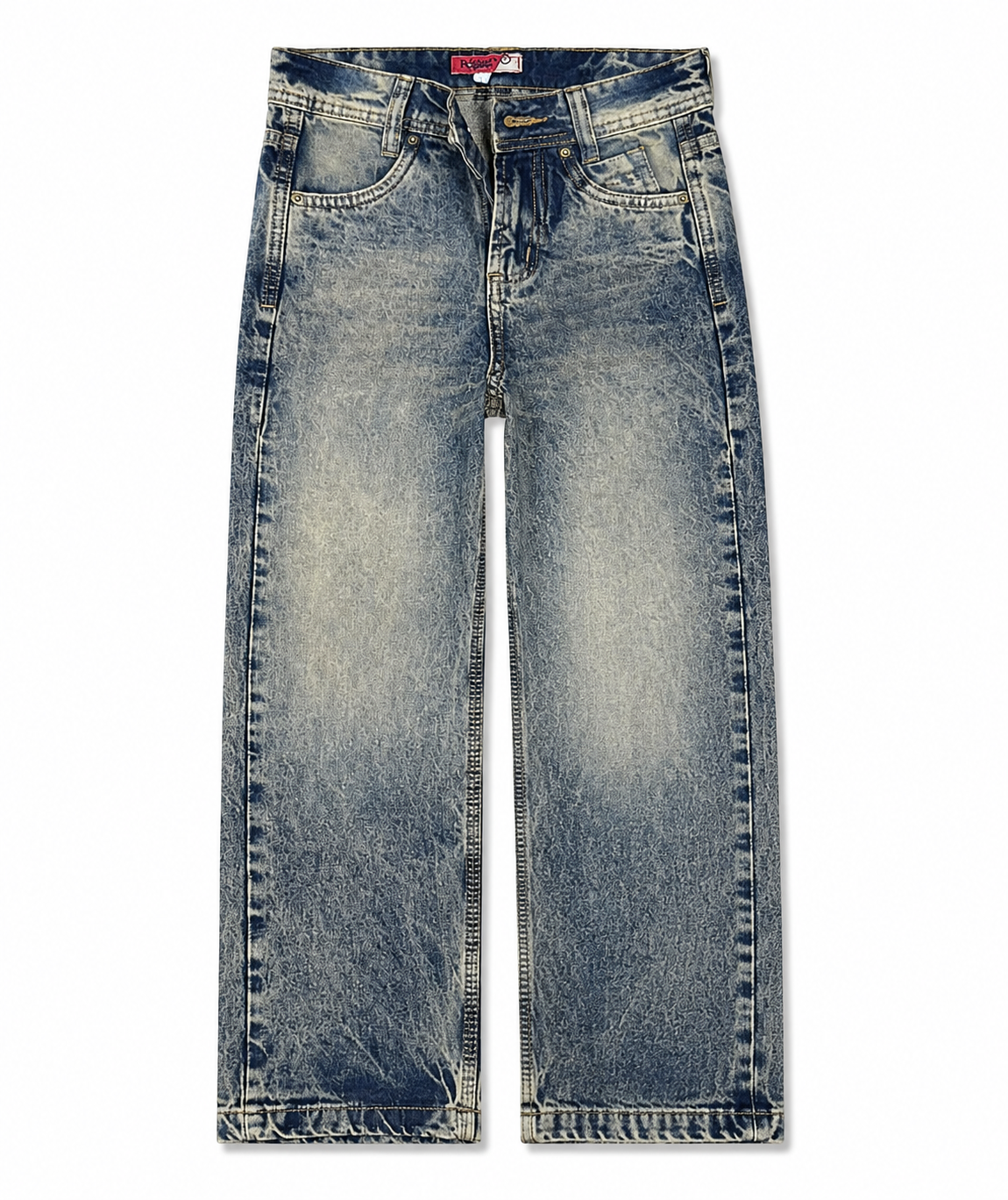 JEAN WIDE LEG ACID WASH – REF. RGT4-14