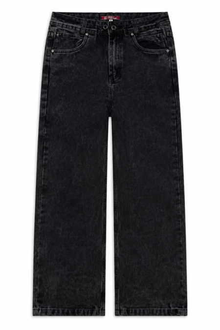 JEAN WIDE LEG BLACK WASH – REF. RGT417