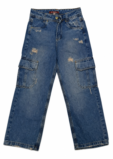 JEAN CARGO RIPPED WASH – REF. RGT419