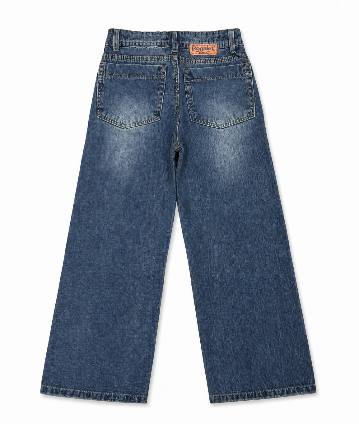 JEAN WIDE LEG RIPPED WASH – REF. RGT420 - Imagen 2