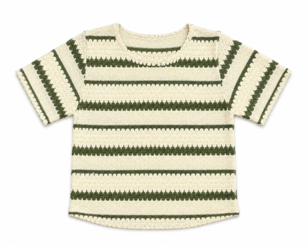 BLUSA CROCHET STRIPES – REF. RGT485