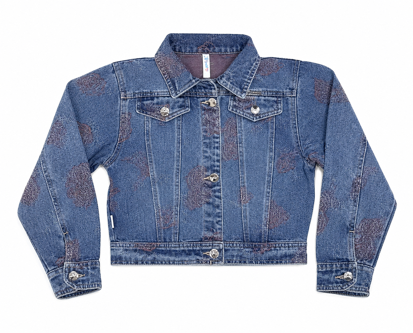 CHAQUETA DENIM MIDNIGHT ROSES – REF. RGT493